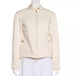 Burberry prorsum jacket coat small 4 white